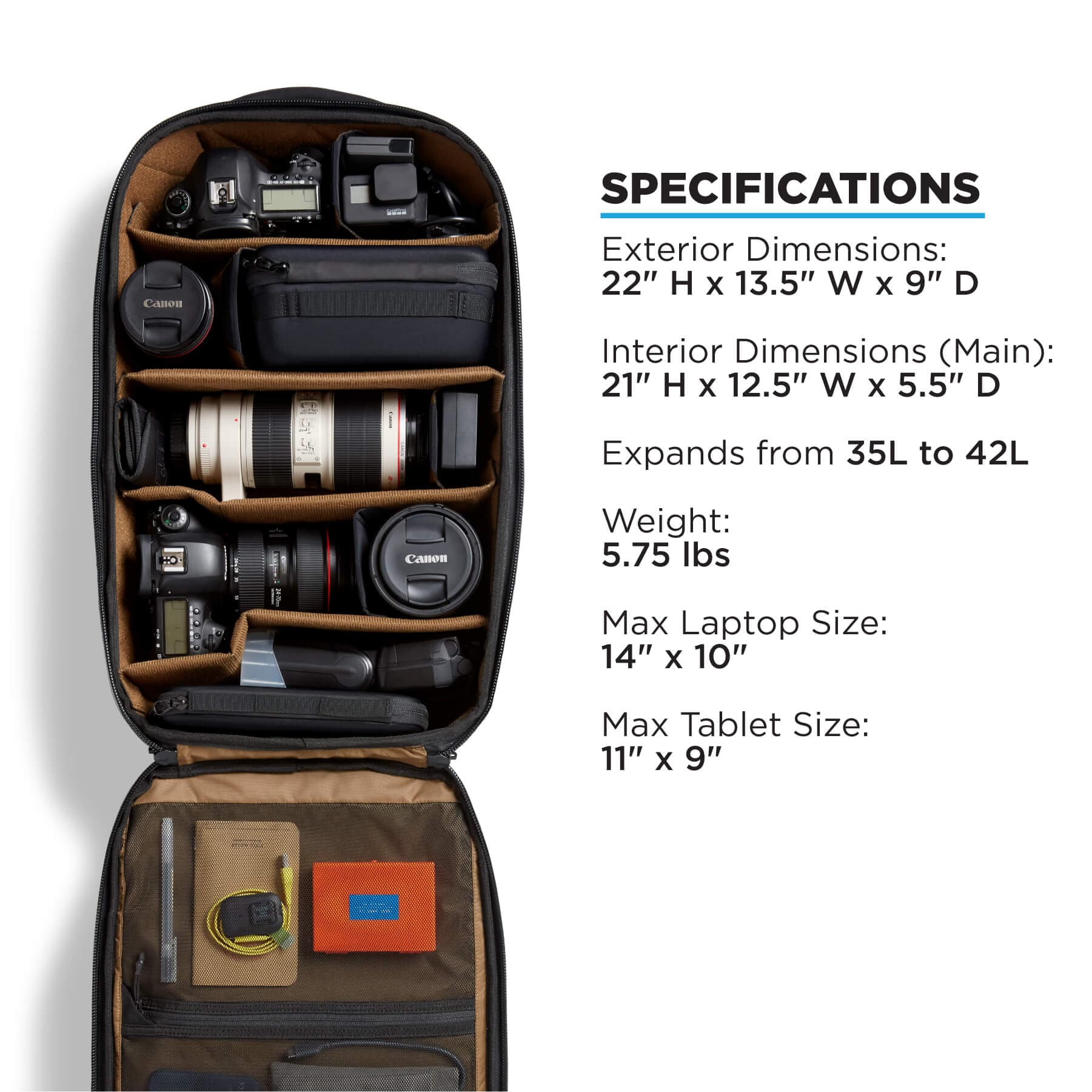 McKinnon Camera Pack 35L – NOMATIC