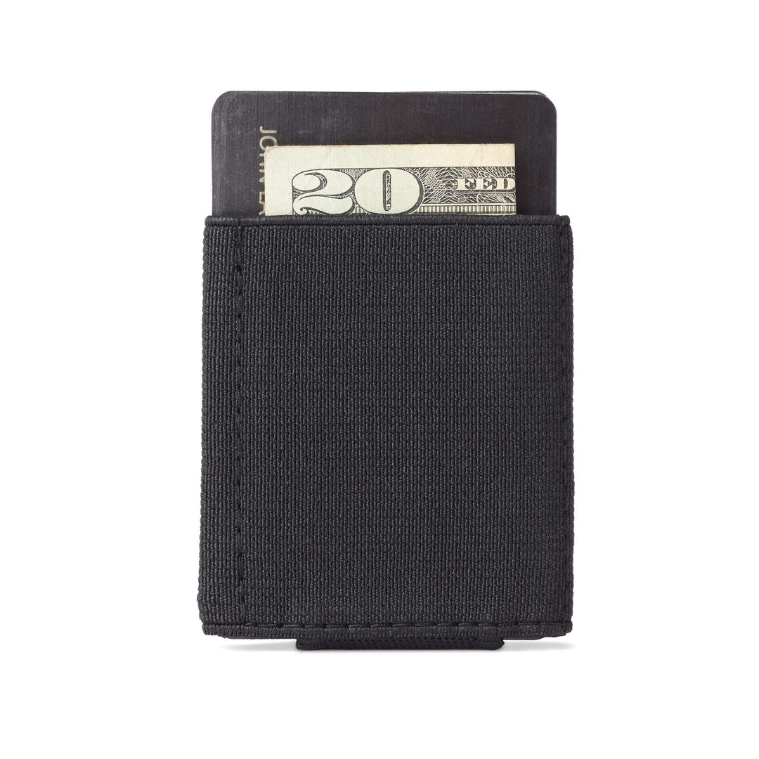 2022 New Elastic Credit Card Holder Men Slim Wallet Solid Mini